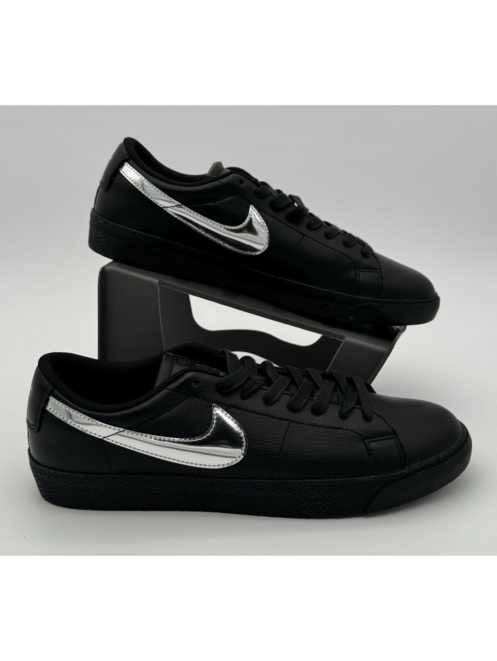 NEW Nike Dancer Skateboards x Zoom Blazer SB Low Men’s 10.5 Black Silver